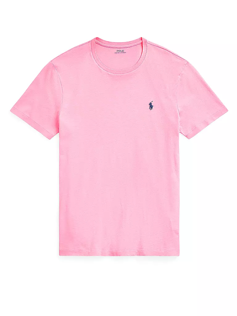 POLO RALPH LAUREN T Shirt Custom Slim Fit rosa